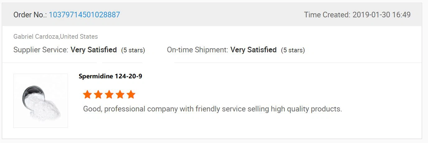 Customer's comment